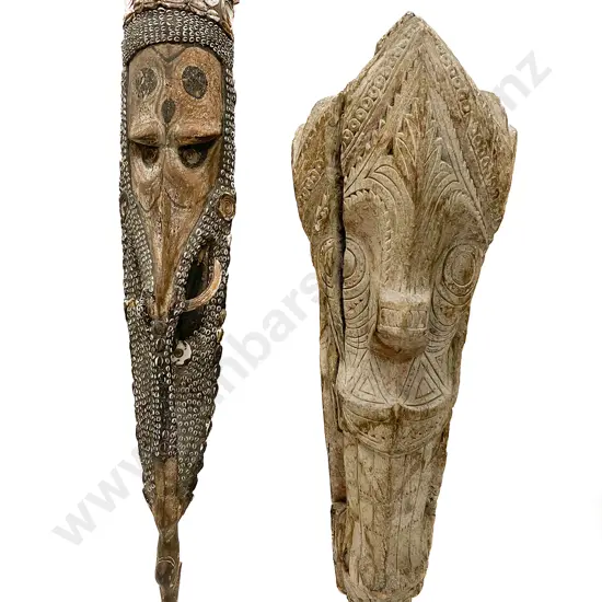 Two Papua New Guinea Mask