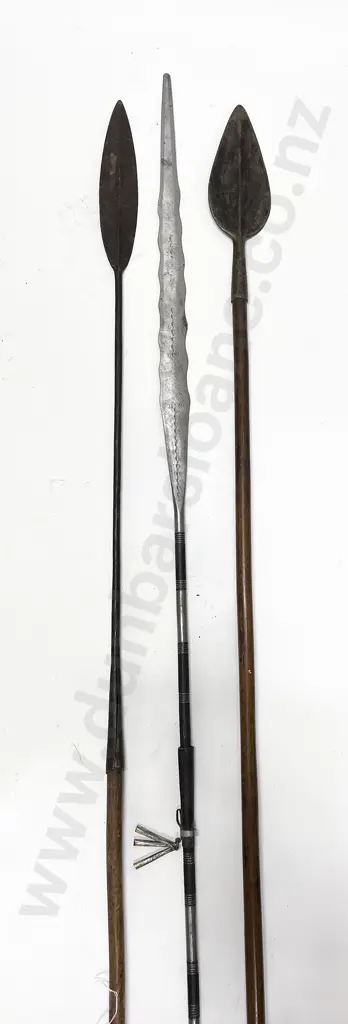Three African spears Image 1++