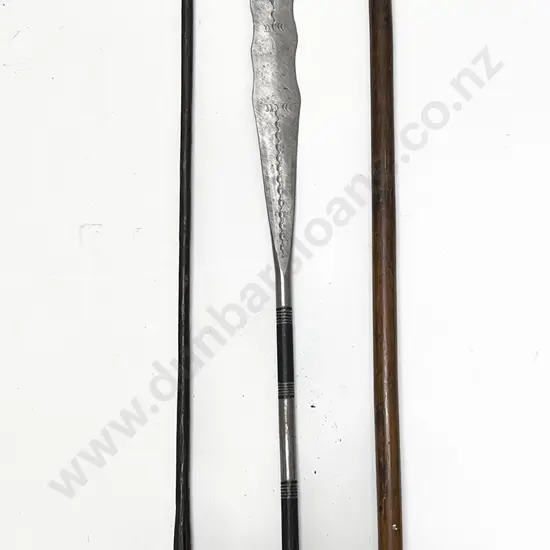 Three African spears
