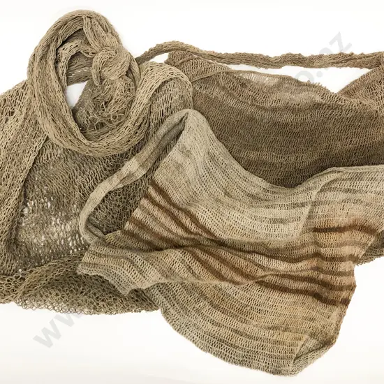 Three Papua New Guinea Billum Bags