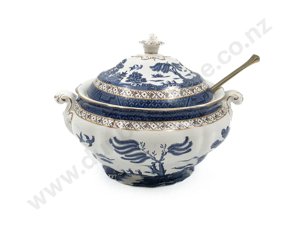 Booths Lidded Tureen and Ladle Image 1++
