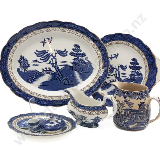 Selection of Blue and White China