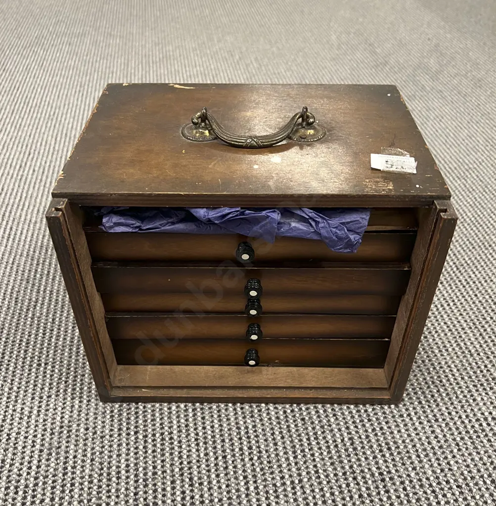 Cased Mah Jong Set Image 1++