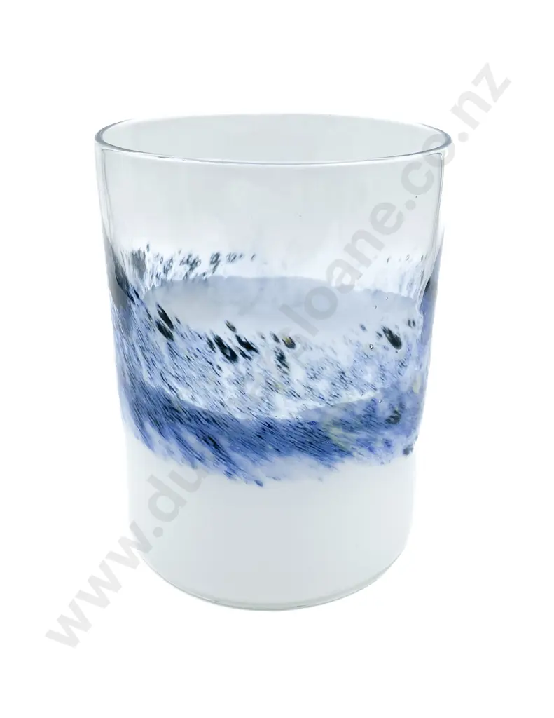 Hand Blown Art Glass Vase Image 1++