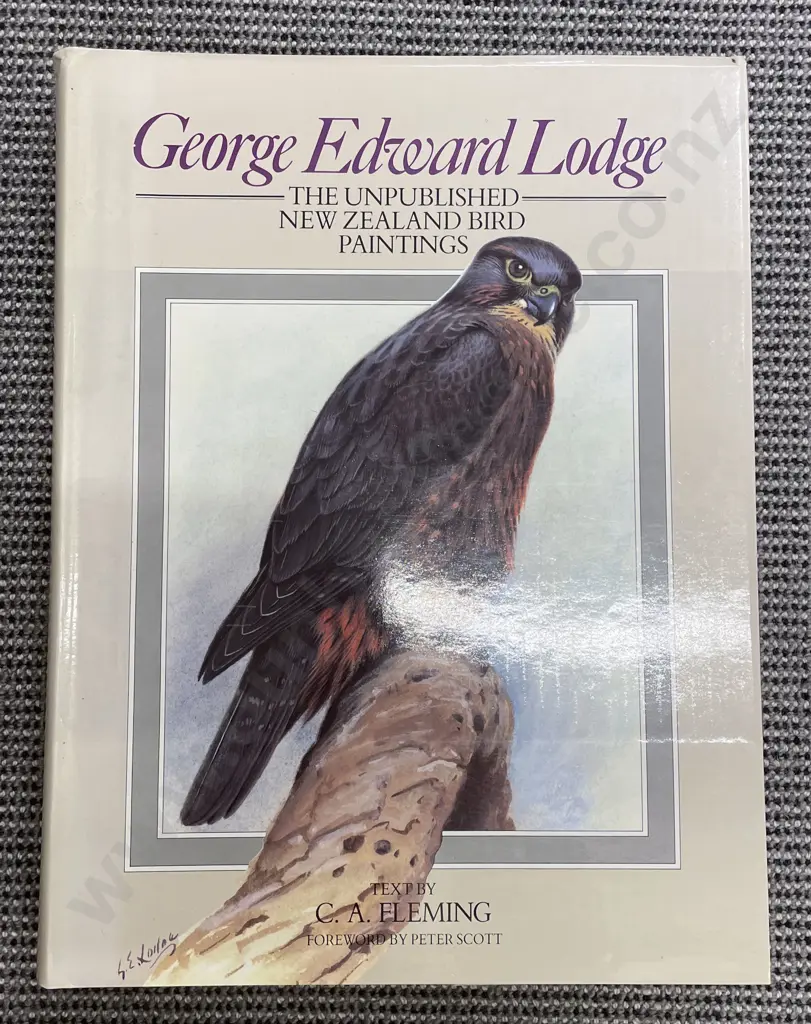 George Edward Lodge - The Unpublished NZ Bird Paintings Image 1++
