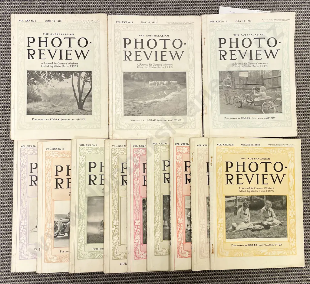 The Australasian Photo Review Volume 1 - 12 Image 1++