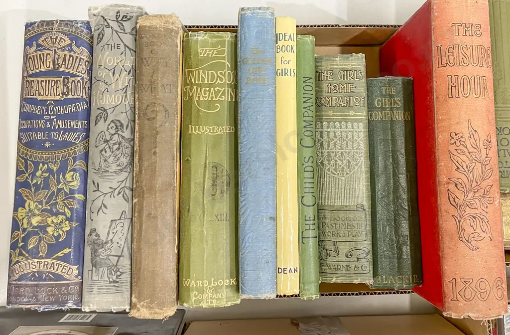 Box of Assorted Vintage Books Image 1++
