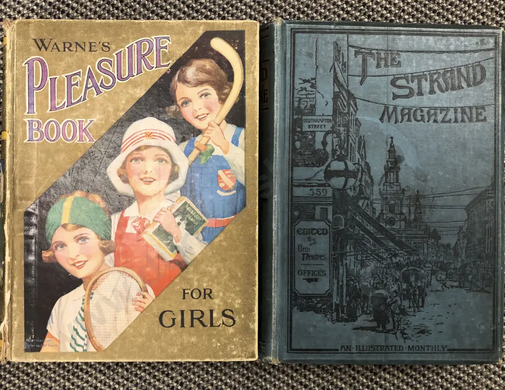 Box of Assorted Vintage Bound Magazines Including Cassell's Family Magazine Image 1++