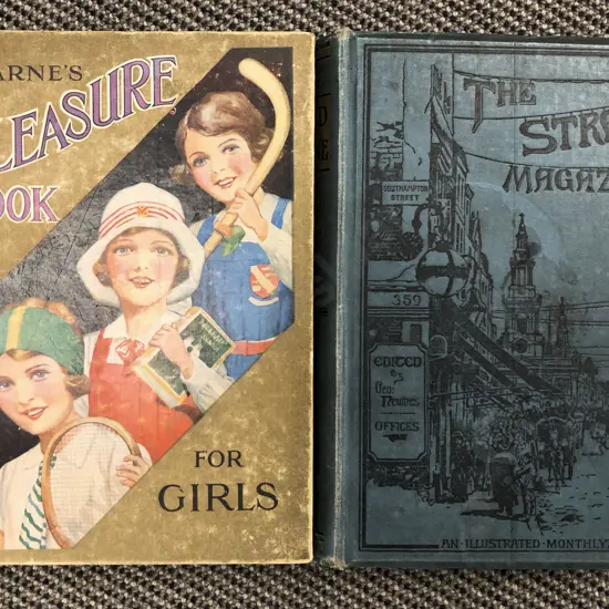 Box of Assorted Vintage Bound Magazines Including Cassell's Family Magazine