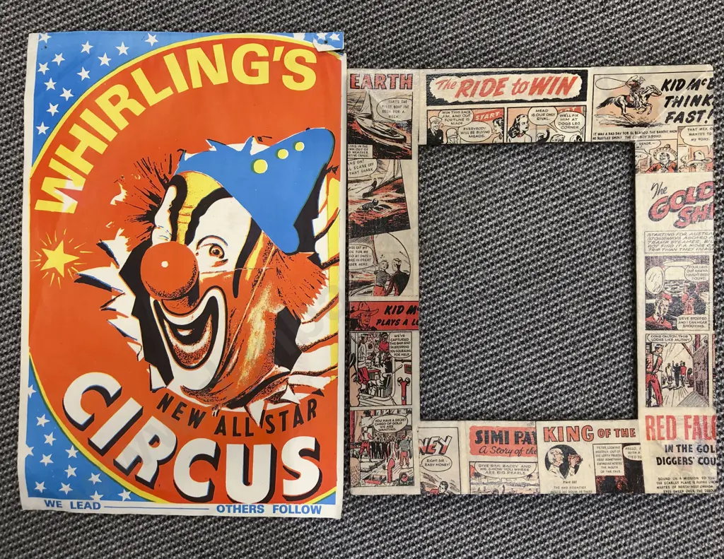 Two Movie Posters Together with Circus Poster Image 1++