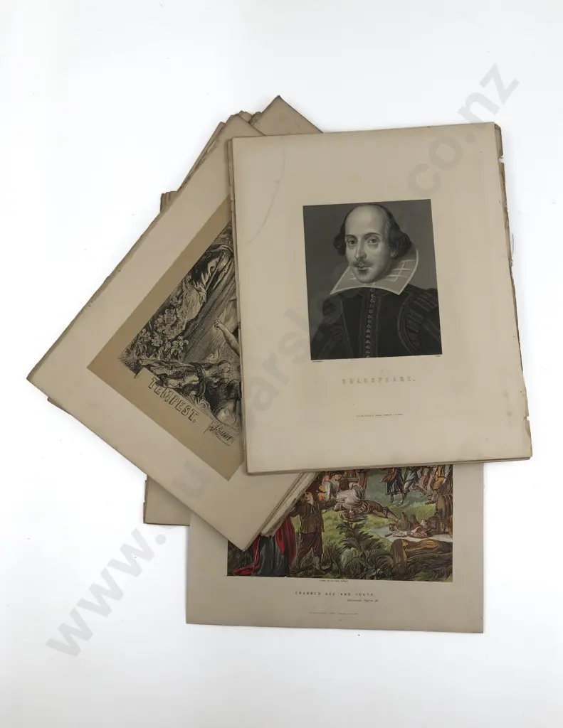 Qty of Shakespeare Bookplate/Pictures Image 1++