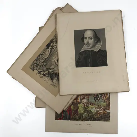 Qty of Shakespeare Bookplate/Pictures
