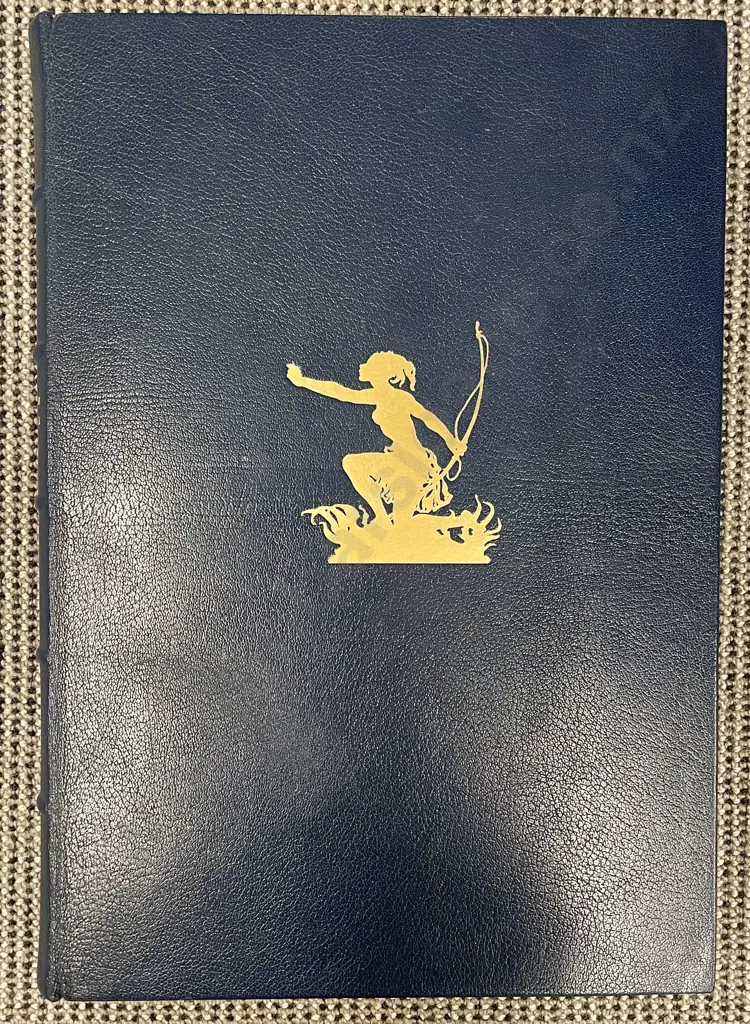 Leather Bound "In Pursuit" - William Russell Flint Image 1++
