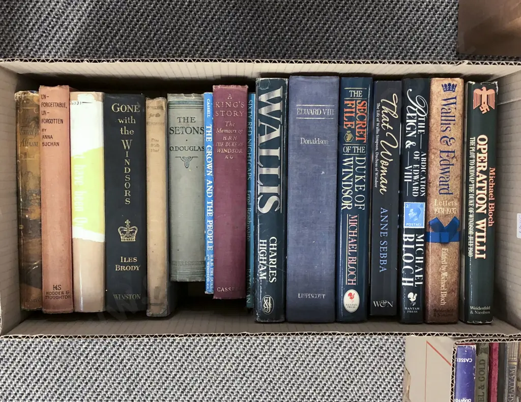 Box of Assorted Books Image 1++