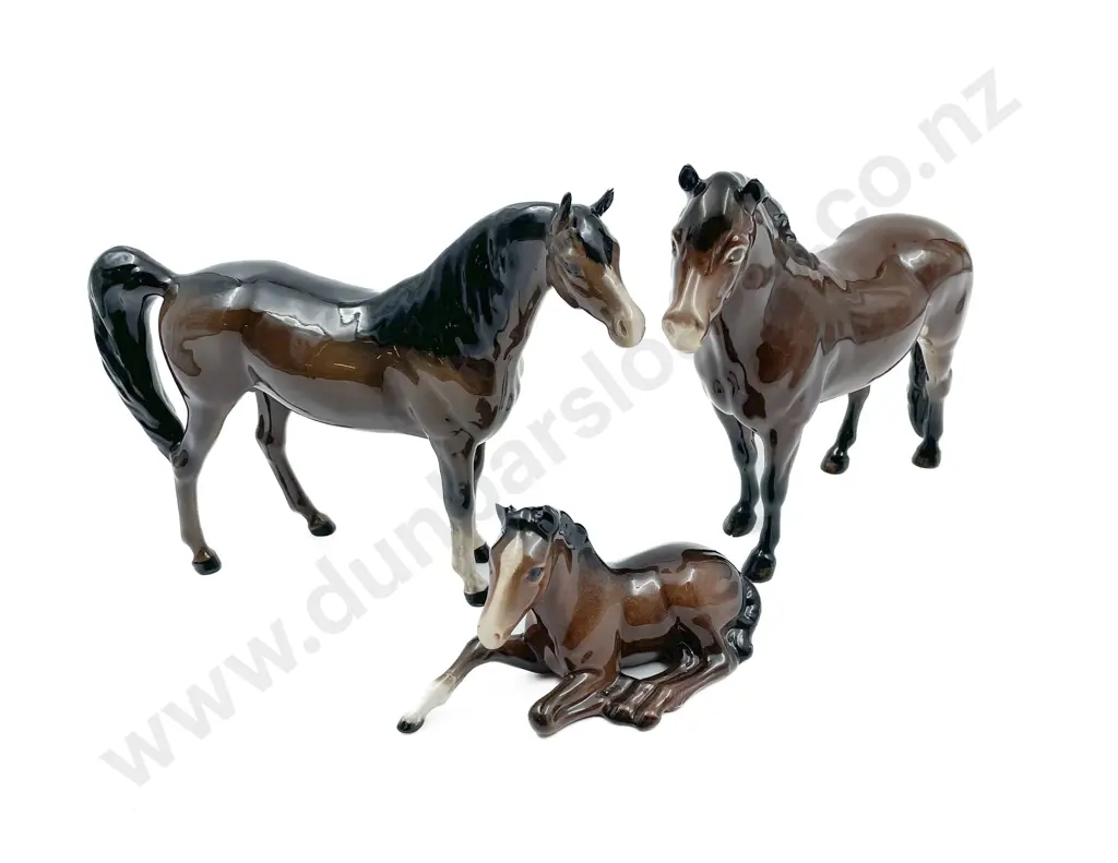 Three Beswick Horses (faults) Image 1++