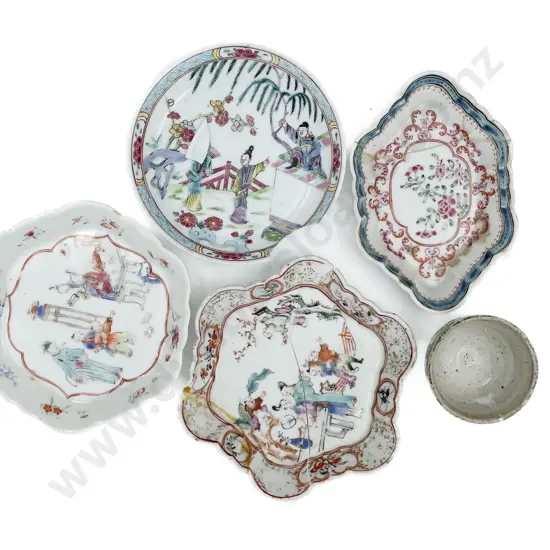 Lot of Assorted Including Chinese Porcelain (Faults) with Small Vintage Floral Works etc