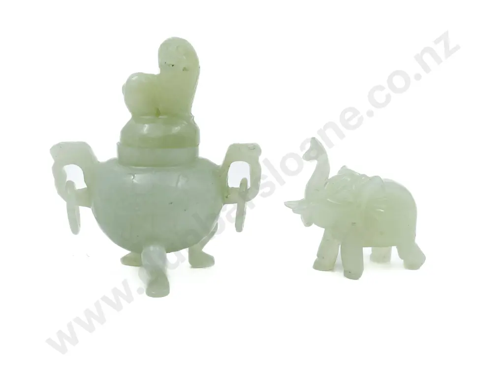 Two Small Jade Ornaments Image 1++