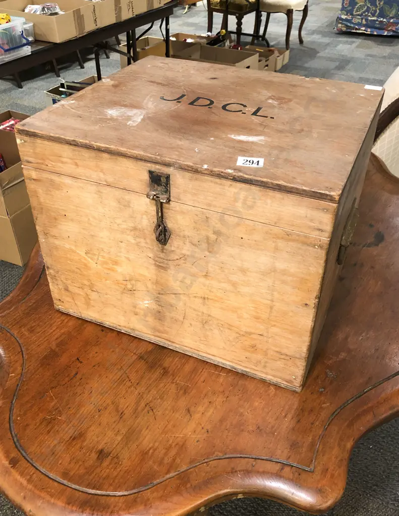 Vintage Wooden Box Image 1++