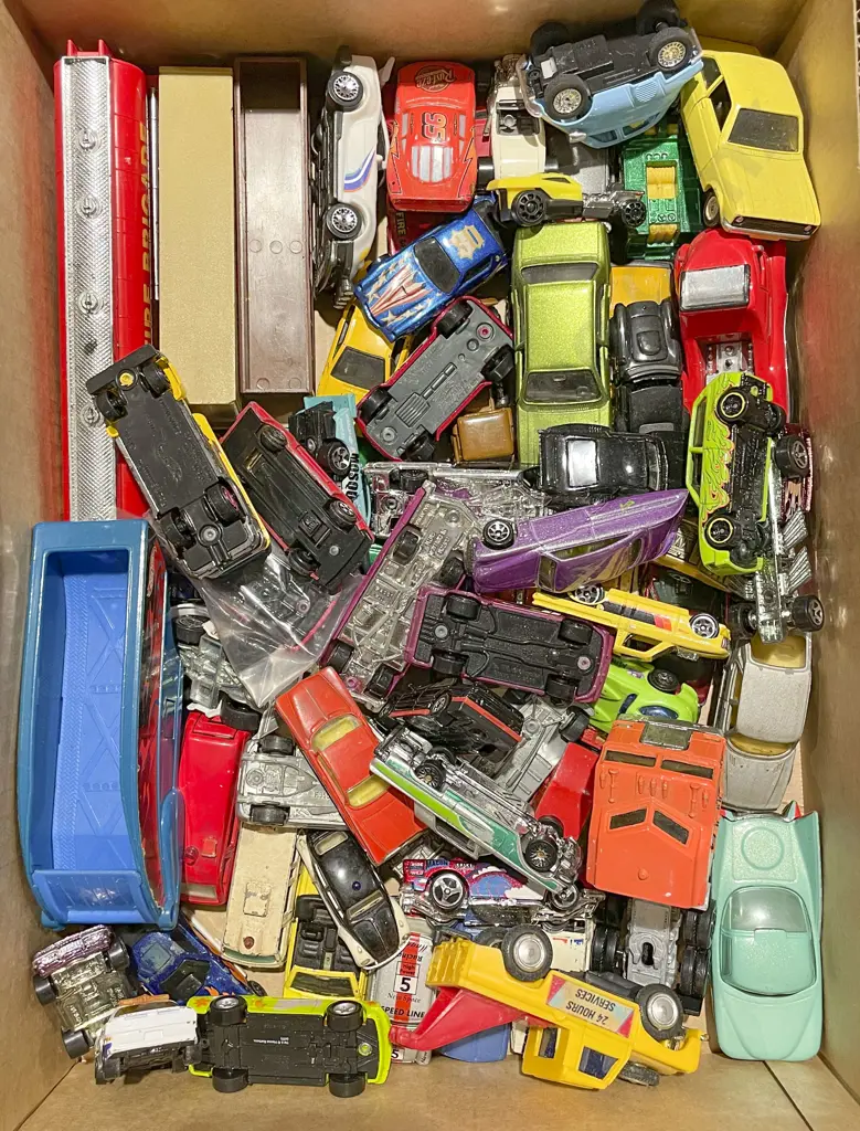 Box Qty of Assorted Toy Cars Image 1++