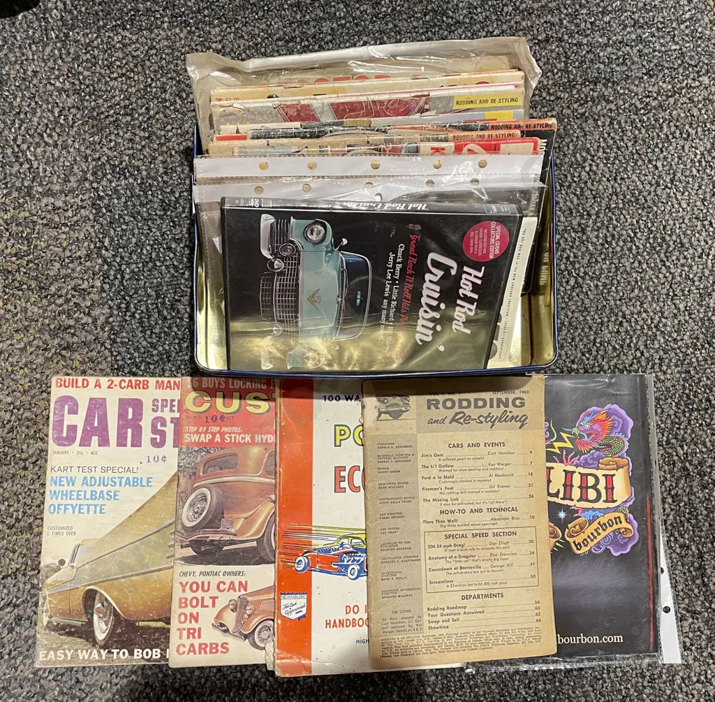 Qty of Assorted Vintage Car Magazines Image 1++
