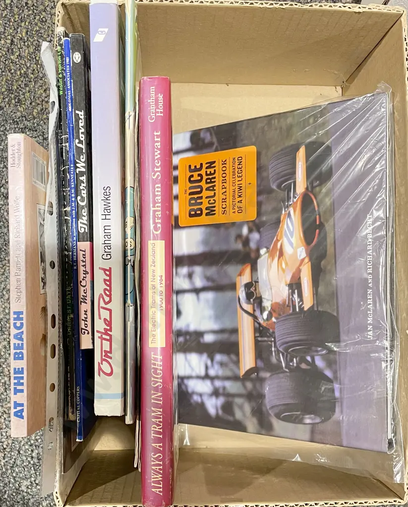 Qty of Assorted Books Including Car Reference Image 1++