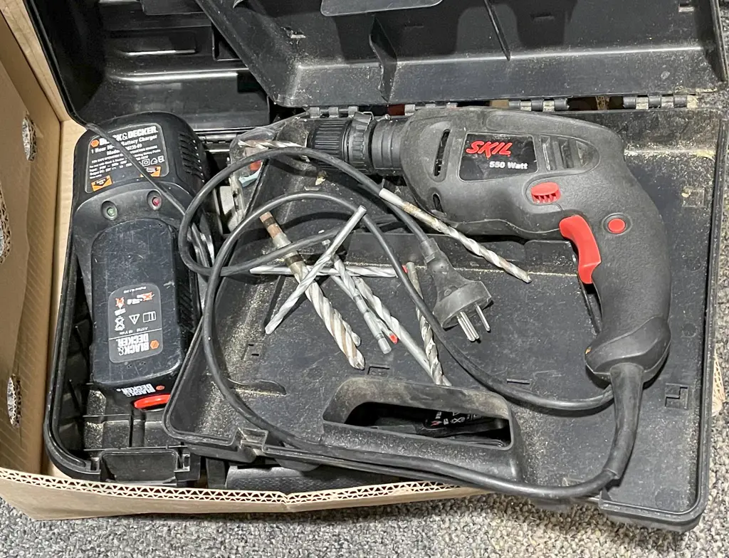 Two Boxes of Assorted Power Tools Image 1++