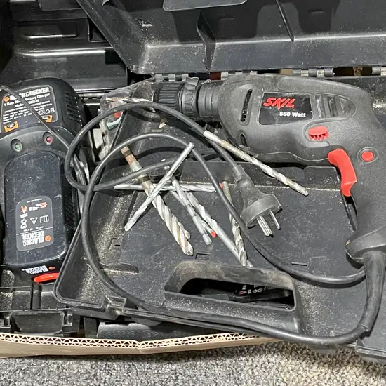 Two Boxes of Assorted Power Tools
