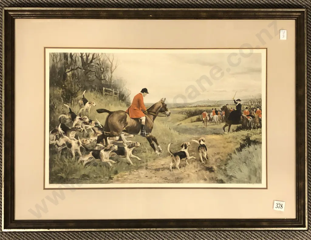 Framed Hunting Print Image 1++