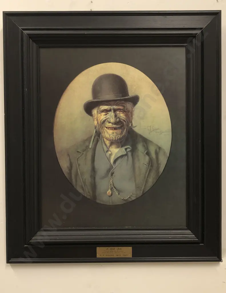 C F Goldie Print " A Good Joke" Image 1++
