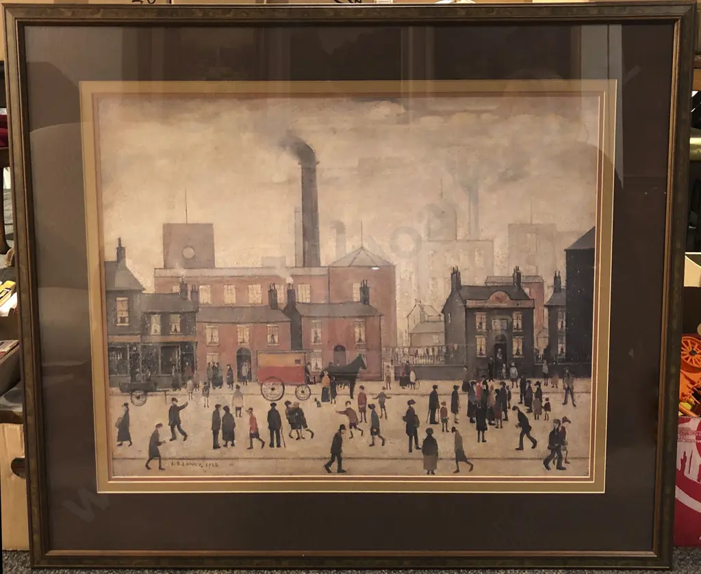 L S Lowry Print Image 1++
