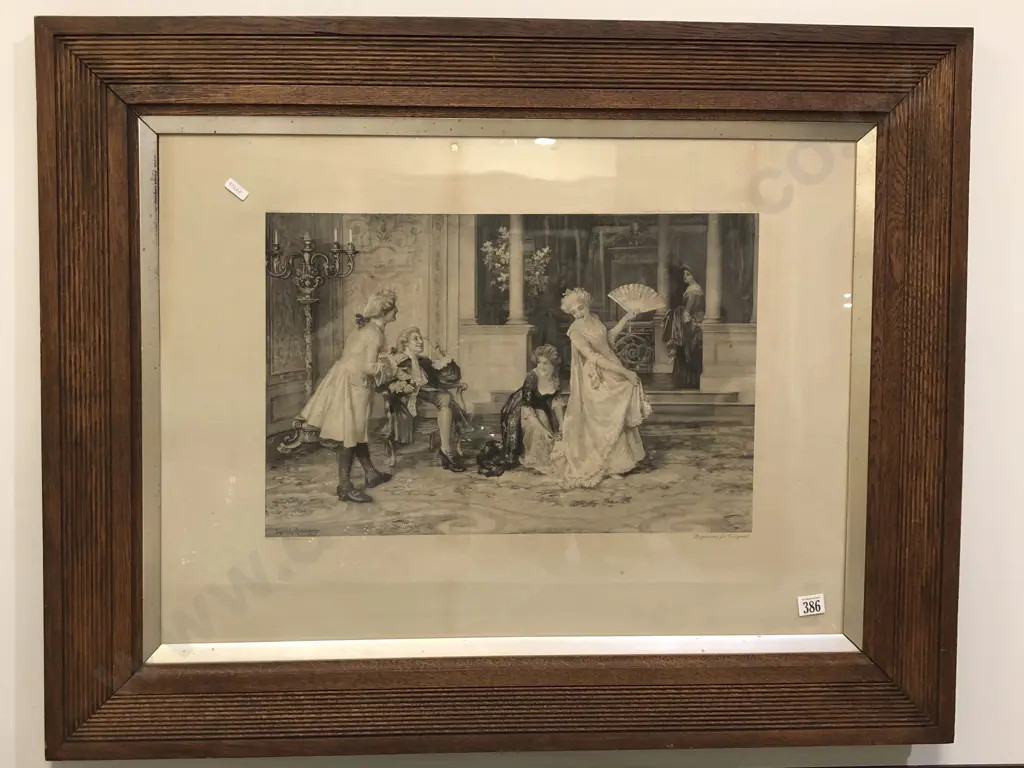 Framed Sydney Muschamp Print Image 1++
