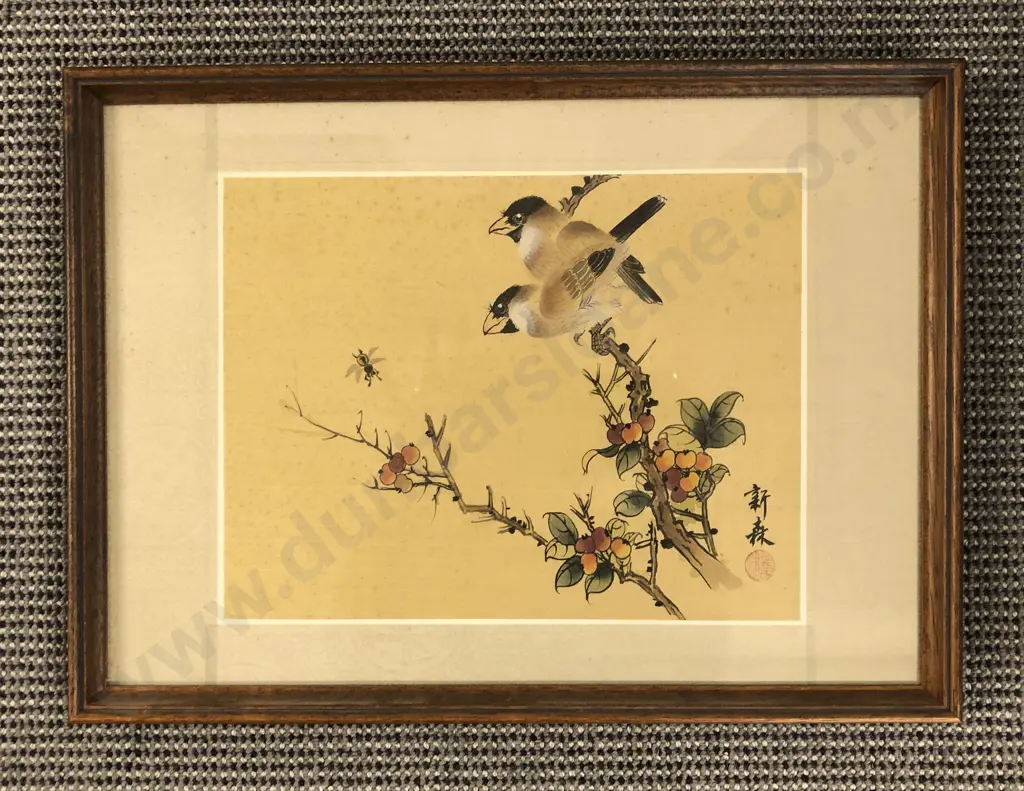 Four Assorted Framed Works Image 1++