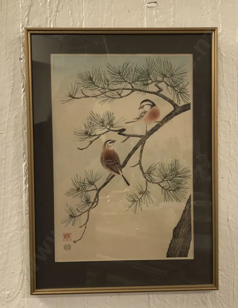 Four Assorted Framed Works Image 1++