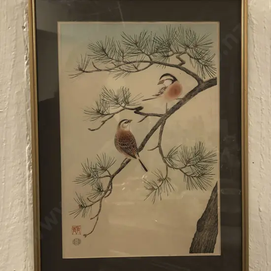 Four Assorted Framed Works
