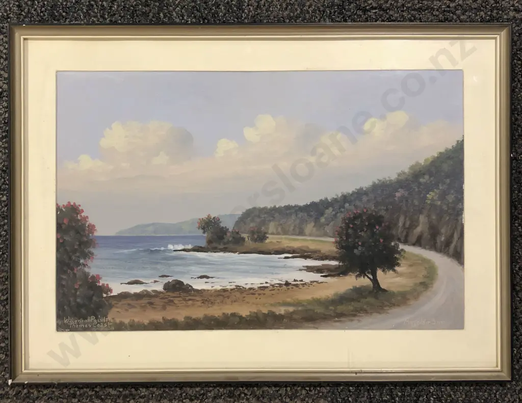Two Oil Coastal Scenes Image 1++