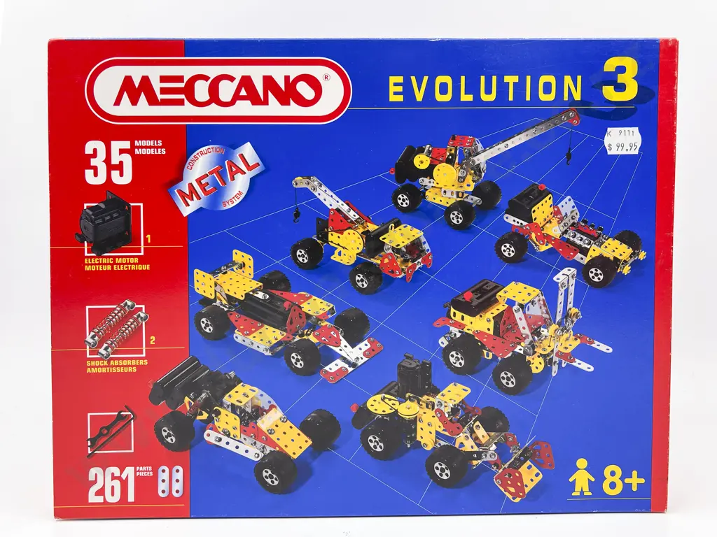 As New Boxed Meccano 3920 3910 and Evolution 3 Sets Image 1++