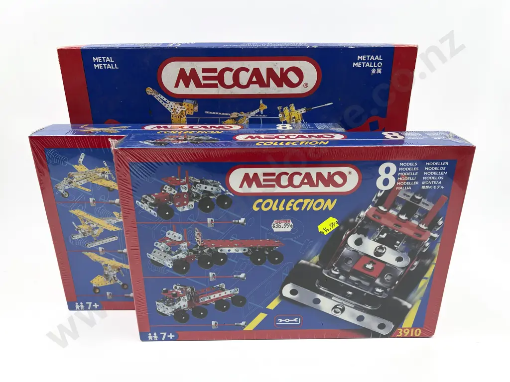 As New Boxed Meccano 3920 3910 and No1 Sets Image 1++