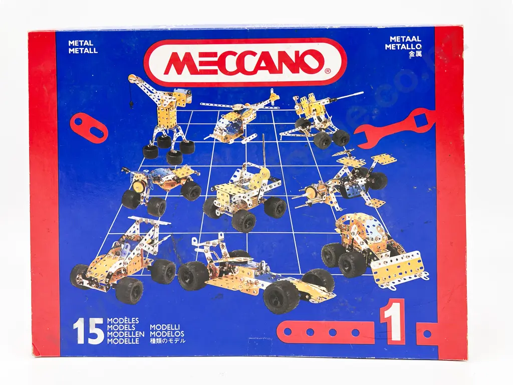 As New Boxed Meccano 3920 3910 and No1 Sets Image 1++