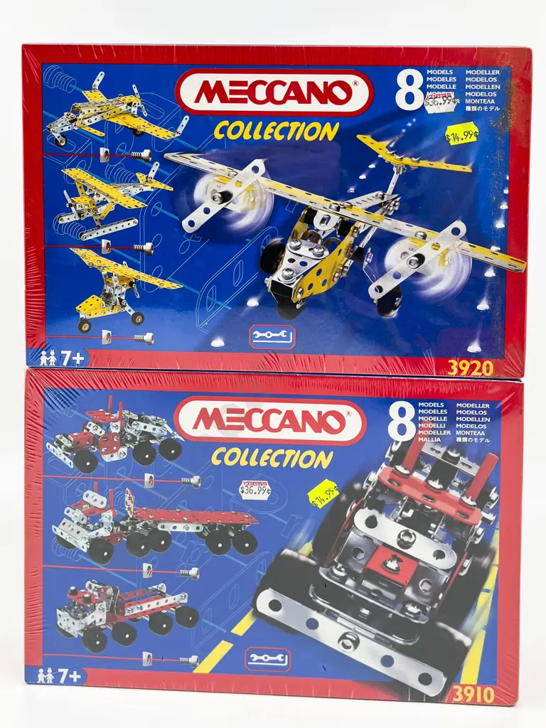 As New Boxed Meccano 3920 3910 and No1 Sets Image 1++