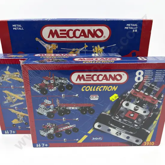 As New Boxed Meccano 3920 3910 and No1 Sets