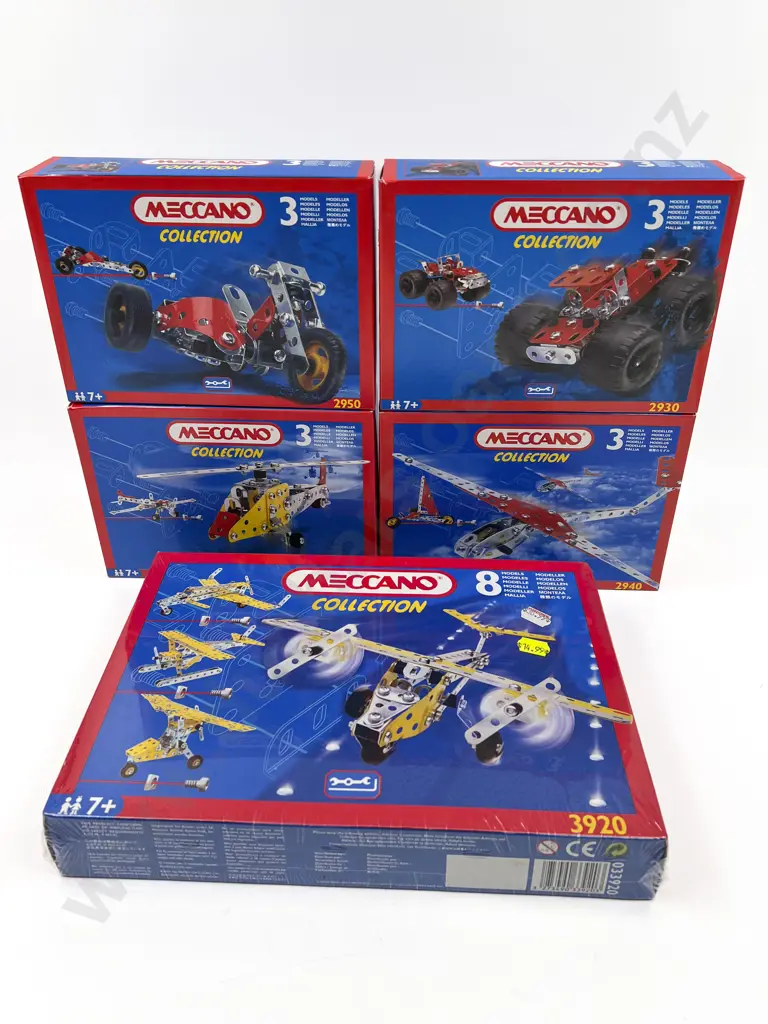 As New Boxed Meccano 3920 2920-2950 Sets Image 1++
