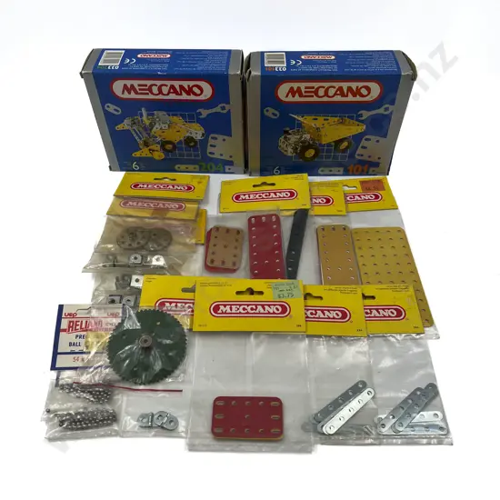 As New Boxed Meccano 101and 204 SIngle Model Collections