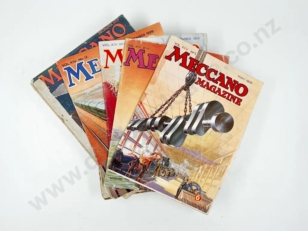 Bundle Qty Early Meccano Magazines Image 1++