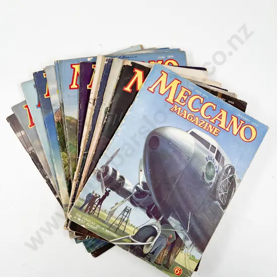 Carton Qty Meccano Magazines 1930 - 1939
