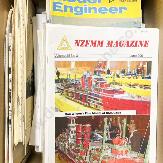 Carton Qty NZFMM Magazines and some Model Engineer Magazines