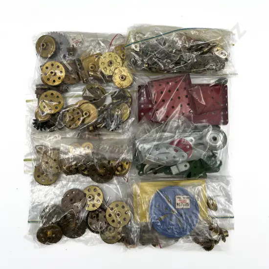 Qty Meccano Assorted and Gears