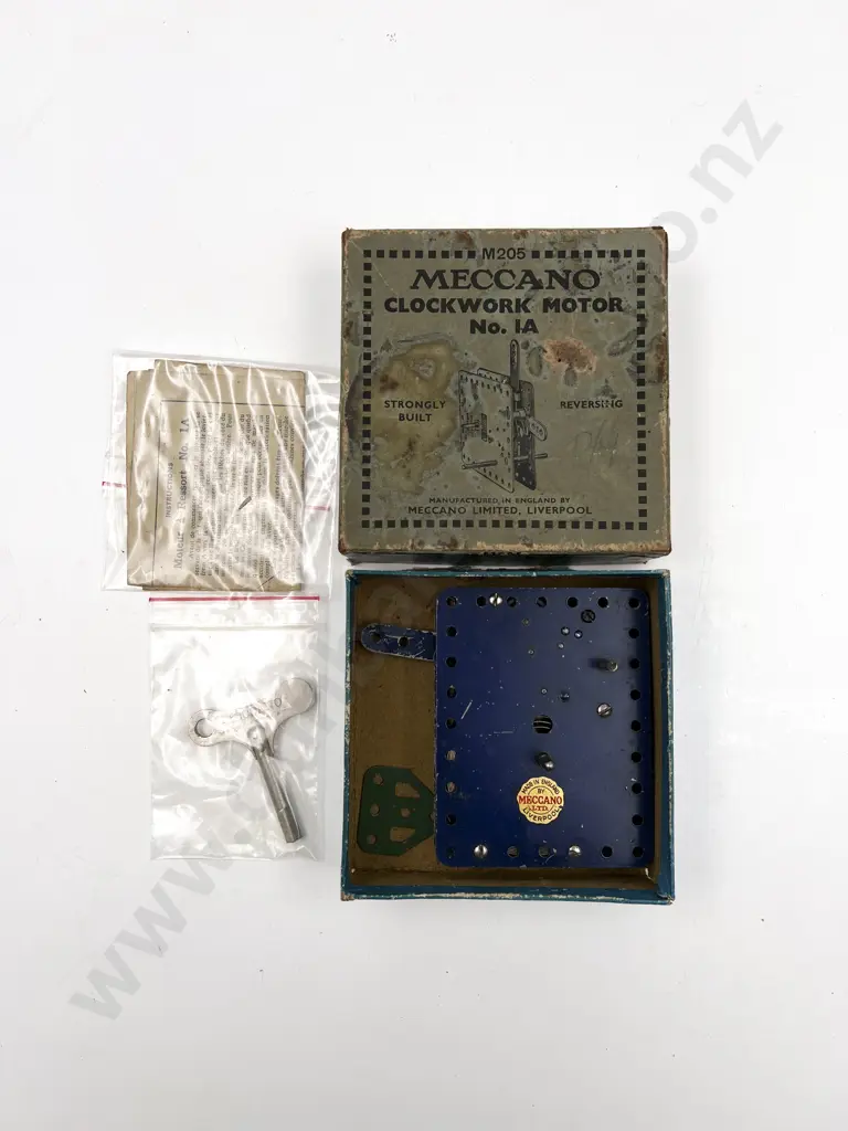 Boxed Meccano Clockwork Motor No 1A Image 1++