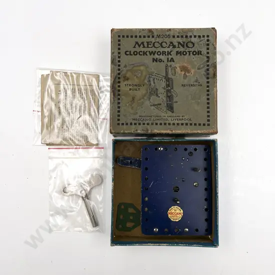 Boxed Meccano Clockwork Motor No 1A