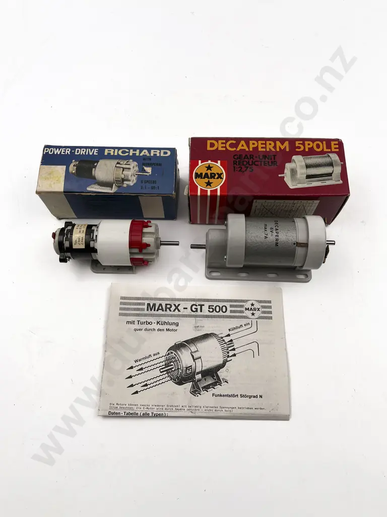 Boxed Marx Decamperm 5POL and Power-Drive Richard Image 1++