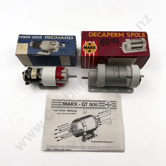 Boxed Marx Decamperm 5POL and Power-Drive Richard